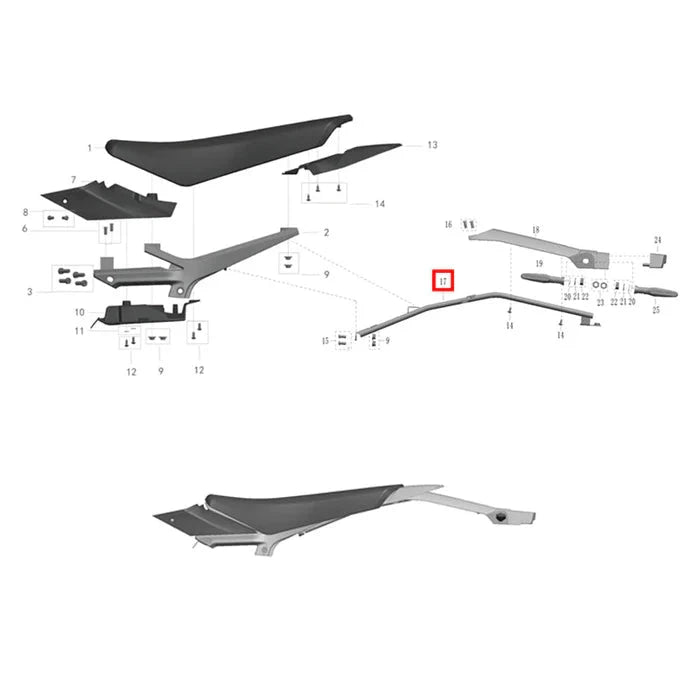 RTech Seat Base for Talaria Sting Bikes (2023-2026)