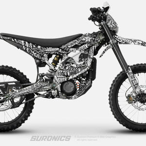 Black White