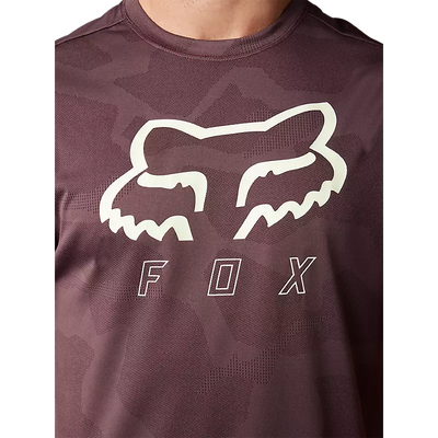 Fox Ranger Camo Jersey Dark Maroon