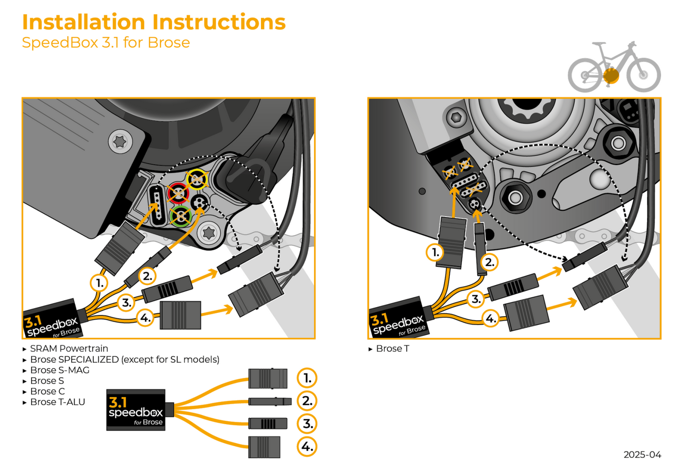 SpeedBox 3.1 for Brose and Specialized motors