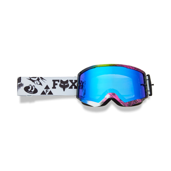 FOX Main Image Cosmo Mirrored Lens Goggles White Black