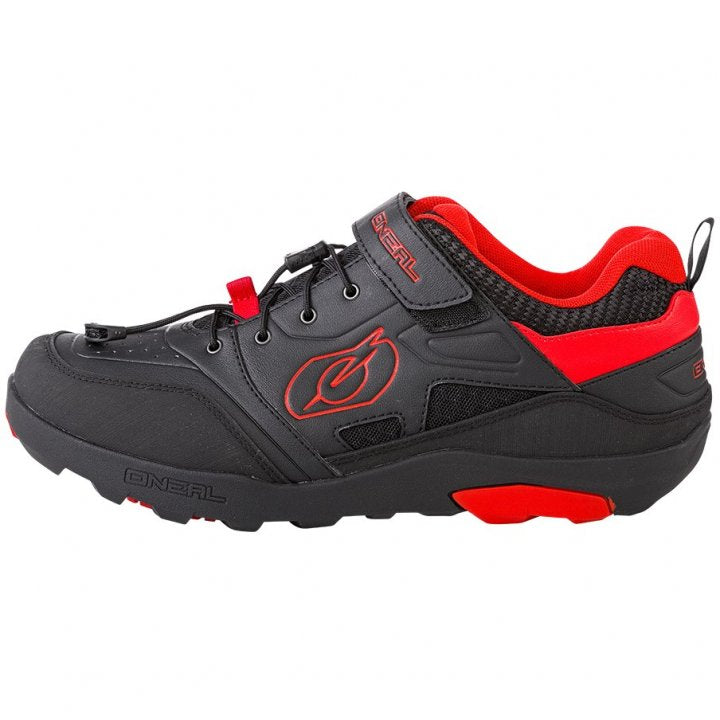 O'Neal Traverse Flat MTB Shoes black/red – Two Wheels Empire