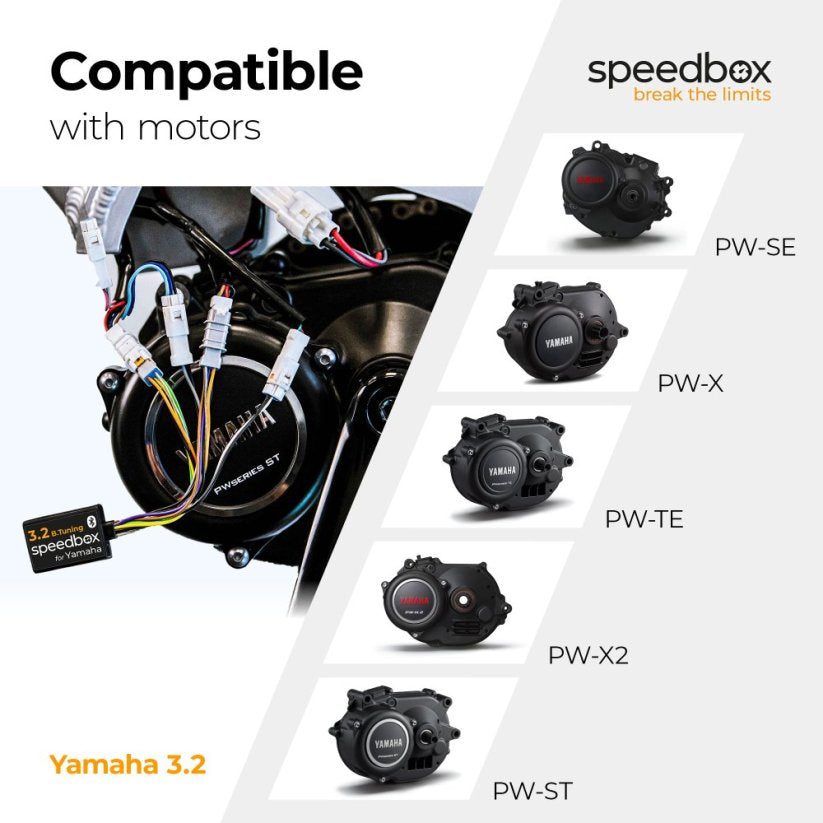 SpeedBox 3.2 B. Tuning for Yamaha PW-SE / PW-X / PW-TE / PW-X2