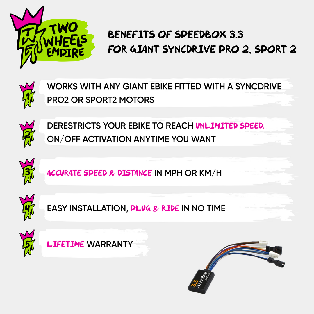 SpeedBox 3.3 for Giant SyncDrive Pro 2, SyncDrive Sport 2 with