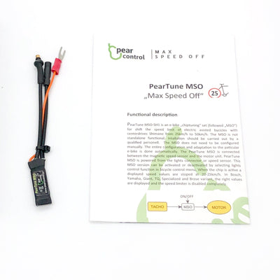 E-BIKE E-MTB TUNING KIT PearTune MSO for Shimano STEPS E8000 with Di2 ebike chip PearTune 