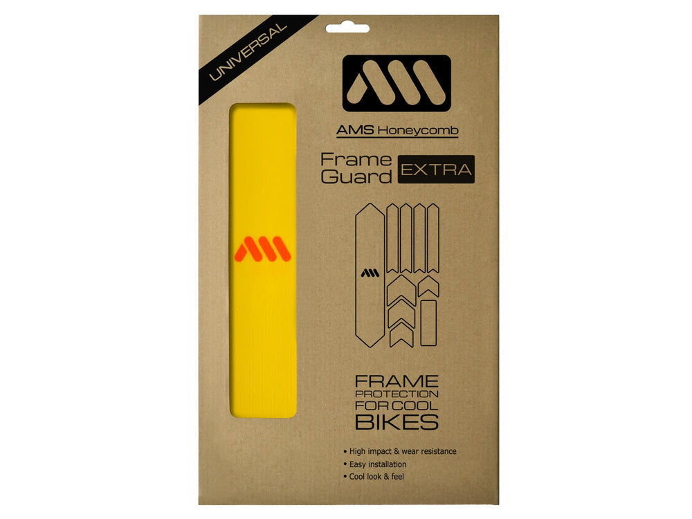 AMS HONEYCOMB EXTRA FRAME GUARD YELLOW
