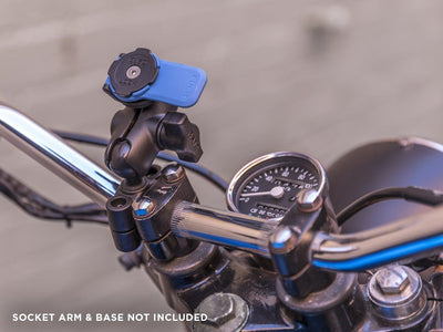 Motorcycle - 1" Ball Adaptor Mounts Quad Lock 