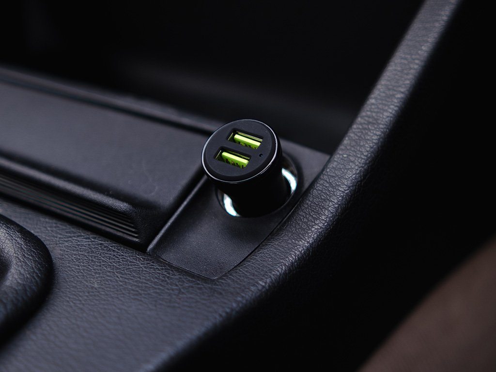 Charging - Dual USB 12V Car Charger Accessories Quad Lock 