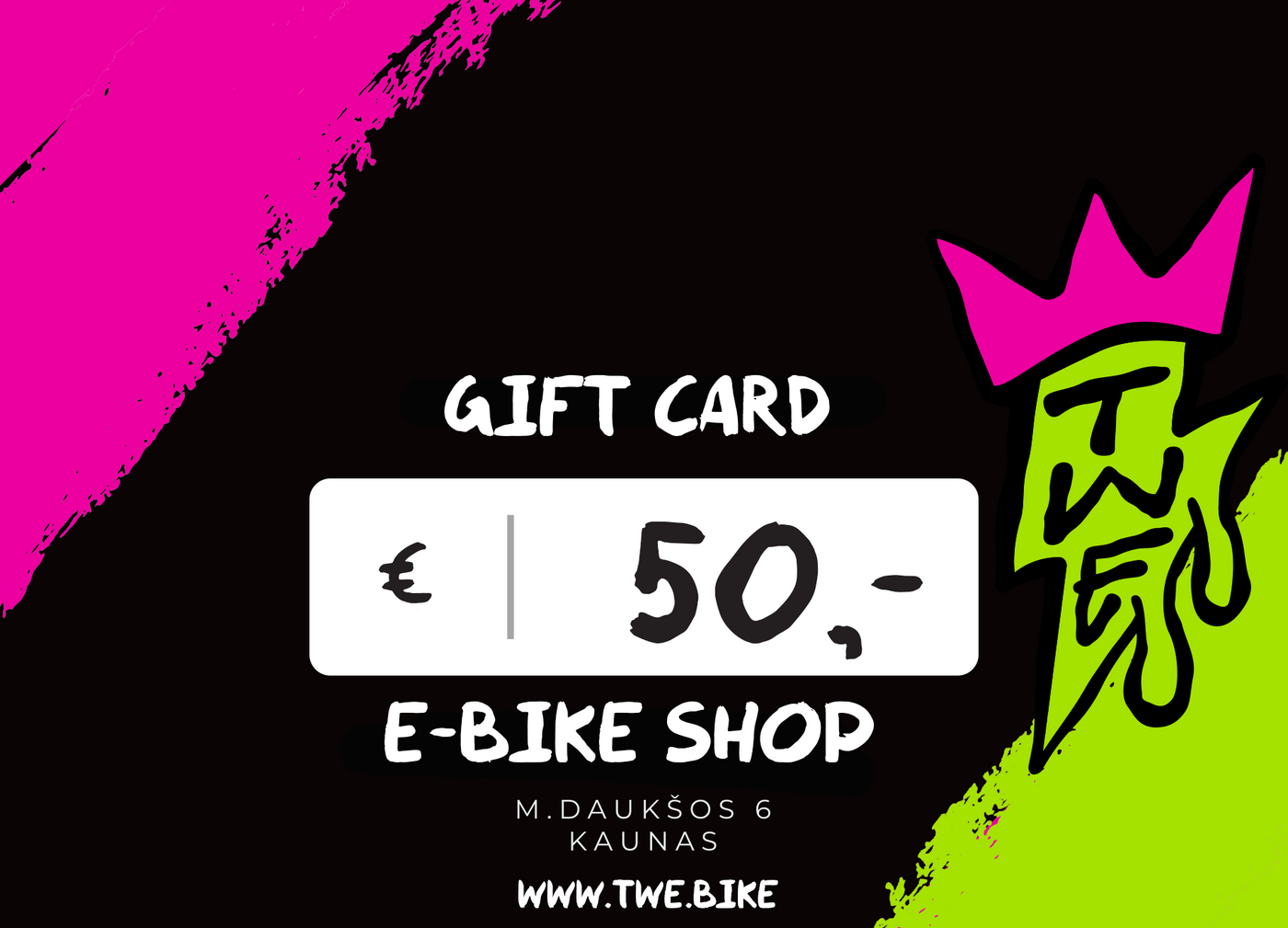 Two Wheels Empire Gift Card