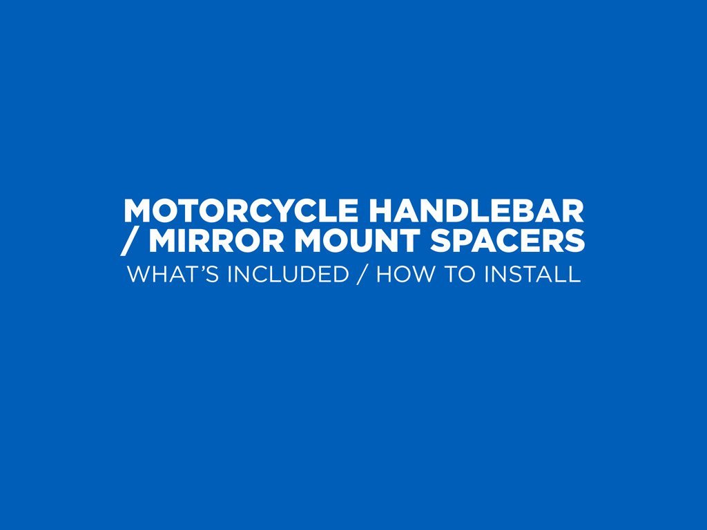 2 x Spacers (10mm) - Motorcycle/Scooter Spare Parts Quad Lock 