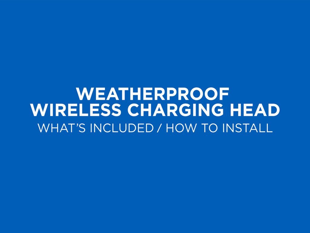 Weatherproof Wireless Charging Head Accessories Quad Lock 