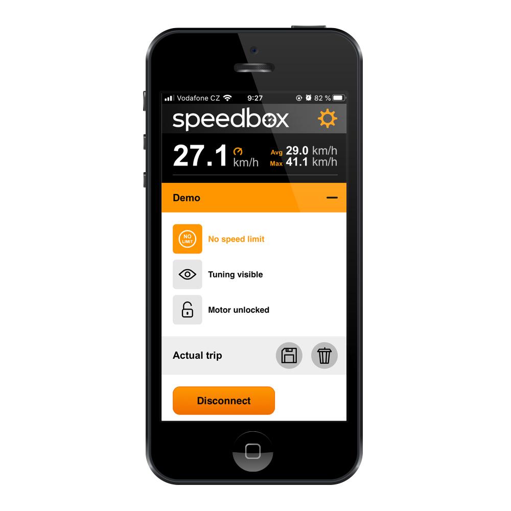 SpeedBox B App tuning für Bosch E-Bike