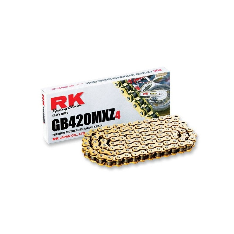 Chain RK MXZ 420 Special Racing 120 link Gold